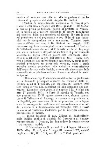 La giustizia amministrativa raccolta di decisioni e pareri del Consiglio di Stato, decisioni della Corte dei conti, sentenze della Cassazione di Roma, e decisioni delle Giunte provinciali amministrative