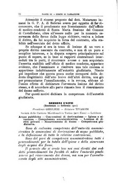 La giustizia amministrativa raccolta di decisioni e pareri del Consiglio di Stato, decisioni della Corte dei conti, sentenze della Cassazione di Roma, e decisioni delle Giunte provinciali amministrative