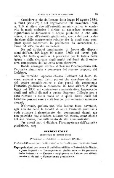 La giustizia amministrativa raccolta di decisioni e pareri del Consiglio di Stato, decisioni della Corte dei conti, sentenze della Cassazione di Roma, e decisioni delle Giunte provinciali amministrative