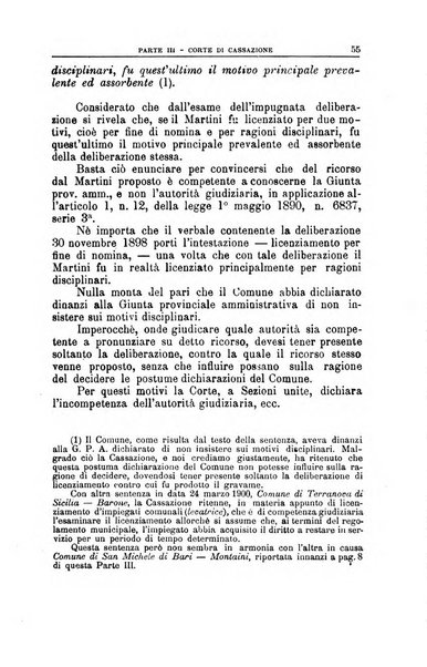 La giustizia amministrativa raccolta di decisioni e pareri del Consiglio di Stato, decisioni della Corte dei conti, sentenze della Cassazione di Roma, e decisioni delle Giunte provinciali amministrative