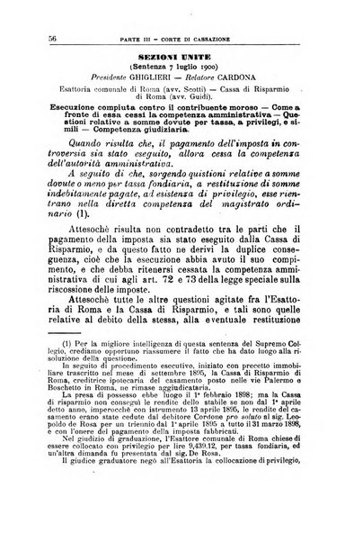 La giustizia amministrativa raccolta di decisioni e pareri del Consiglio di Stato, decisioni della Corte dei conti, sentenze della Cassazione di Roma, e decisioni delle Giunte provinciali amministrative