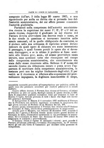 La giustizia amministrativa raccolta di decisioni e pareri del Consiglio di Stato, decisioni della Corte dei conti, sentenze della Cassazione di Roma, e decisioni delle Giunte provinciali amministrative