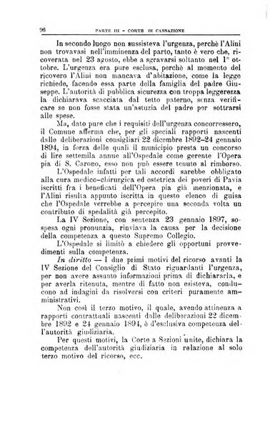 La giustizia amministrativa raccolta di decisioni e pareri del Consiglio di Stato, decisioni della Corte dei conti, sentenze della Cassazione di Roma, e decisioni delle Giunte provinciali amministrative