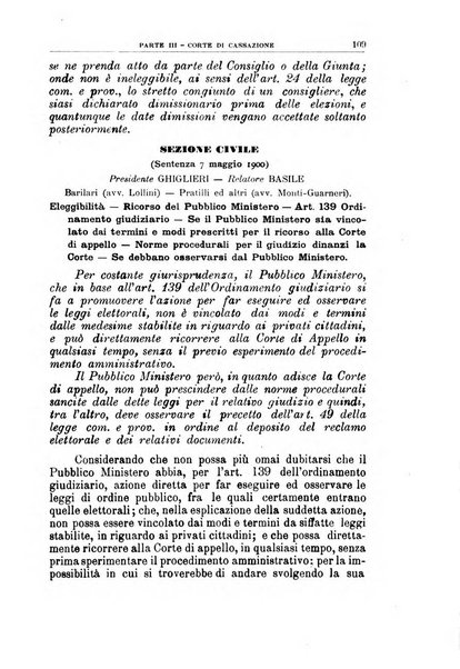 La giustizia amministrativa raccolta di decisioni e pareri del Consiglio di Stato, decisioni della Corte dei conti, sentenze della Cassazione di Roma, e decisioni delle Giunte provinciali amministrative