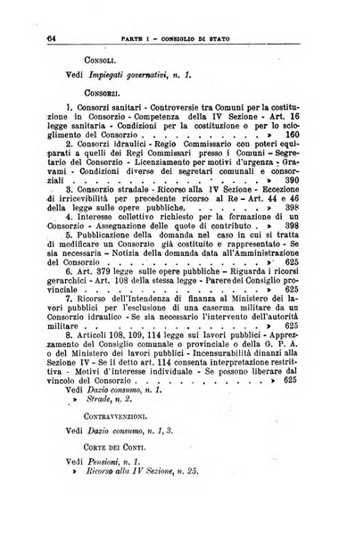 La giustizia amministrativa raccolta di decisioni e pareri del Consiglio di Stato, decisioni della Corte dei conti, sentenze della Cassazione di Roma, e decisioni delle Giunte provinciali amministrative