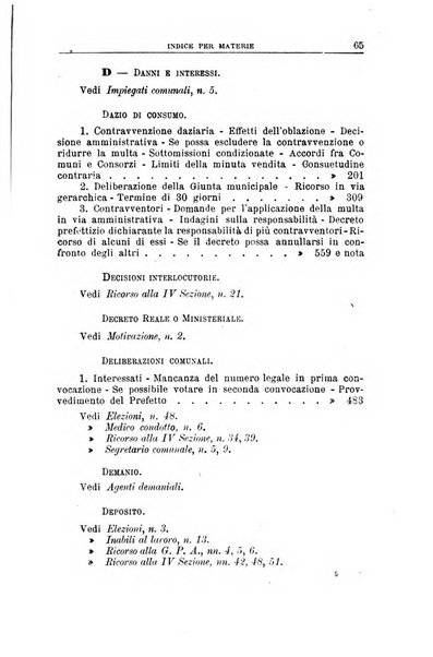 La giustizia amministrativa raccolta di decisioni e pareri del Consiglio di Stato, decisioni della Corte dei conti, sentenze della Cassazione di Roma, e decisioni delle Giunte provinciali amministrative