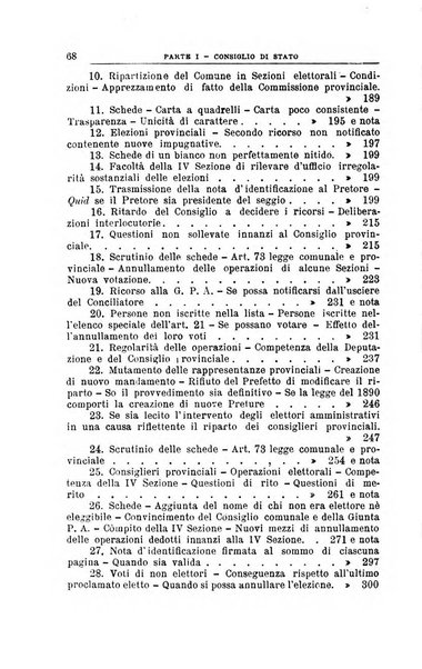 La giustizia amministrativa raccolta di decisioni e pareri del Consiglio di Stato, decisioni della Corte dei conti, sentenze della Cassazione di Roma, e decisioni delle Giunte provinciali amministrative