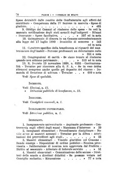 La giustizia amministrativa raccolta di decisioni e pareri del Consiglio di Stato, decisioni della Corte dei conti, sentenze della Cassazione di Roma, e decisioni delle Giunte provinciali amministrative