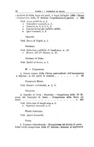 La giustizia amministrativa raccolta di decisioni e pareri del Consiglio di Stato, decisioni della Corte dei conti, sentenze della Cassazione di Roma, e decisioni delle Giunte provinciali amministrative