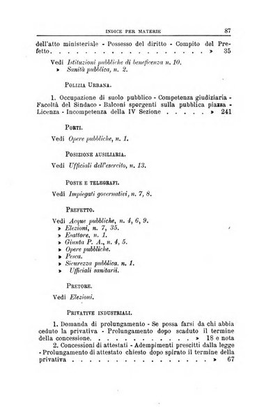 La giustizia amministrativa raccolta di decisioni e pareri del Consiglio di Stato, decisioni della Corte dei conti, sentenze della Cassazione di Roma, e decisioni delle Giunte provinciali amministrative