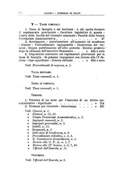 La giustizia amministrativa raccolta di decisioni e pareri del Consiglio di Stato, decisioni della Corte dei conti, sentenze della Cassazione di Roma, e decisioni delle Giunte provinciali amministrative