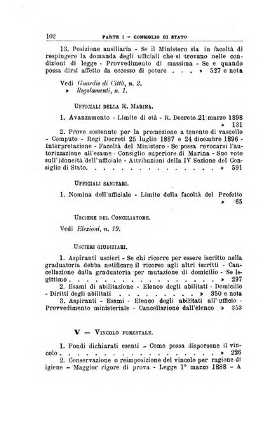 La giustizia amministrativa raccolta di decisioni e pareri del Consiglio di Stato, decisioni della Corte dei conti, sentenze della Cassazione di Roma, e decisioni delle Giunte provinciali amministrative