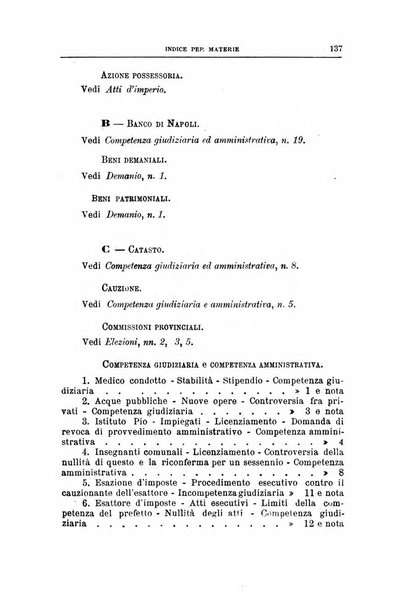 La giustizia amministrativa raccolta di decisioni e pareri del Consiglio di Stato, decisioni della Corte dei conti, sentenze della Cassazione di Roma, e decisioni delle Giunte provinciali amministrative