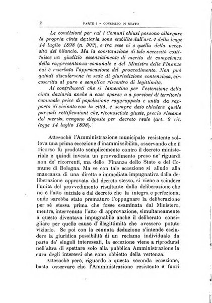 La giustizia amministrativa raccolta di decisioni e pareri del Consiglio di Stato, decisioni della Corte dei conti, sentenze della Cassazione di Roma, e decisioni delle Giunte provinciali amministrative