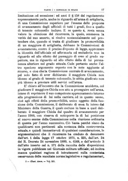 La giustizia amministrativa raccolta di decisioni e pareri del Consiglio di Stato, decisioni della Corte dei conti, sentenze della Cassazione di Roma, e decisioni delle Giunte provinciali amministrative