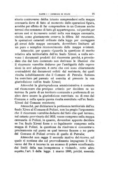 La giustizia amministrativa raccolta di decisioni e pareri del Consiglio di Stato, decisioni della Corte dei conti, sentenze della Cassazione di Roma, e decisioni delle Giunte provinciali amministrative