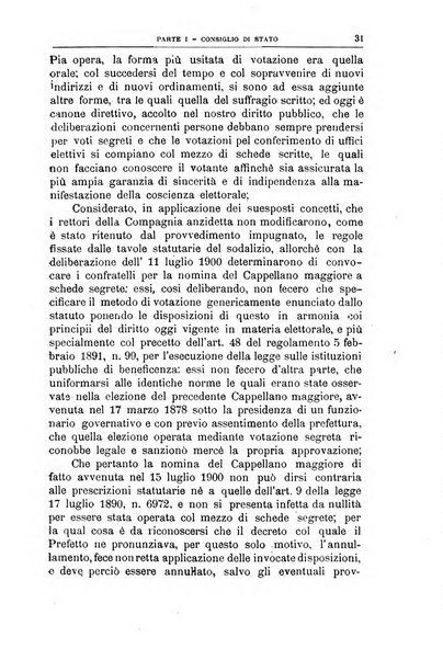 La giustizia amministrativa raccolta di decisioni e pareri del Consiglio di Stato, decisioni della Corte dei conti, sentenze della Cassazione di Roma, e decisioni delle Giunte provinciali amministrative