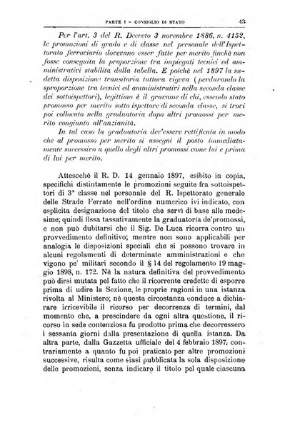 La giustizia amministrativa raccolta di decisioni e pareri del Consiglio di Stato, decisioni della Corte dei conti, sentenze della Cassazione di Roma, e decisioni delle Giunte provinciali amministrative