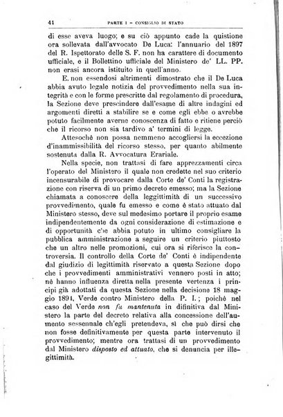 La giustizia amministrativa raccolta di decisioni e pareri del Consiglio di Stato, decisioni della Corte dei conti, sentenze della Cassazione di Roma, e decisioni delle Giunte provinciali amministrative