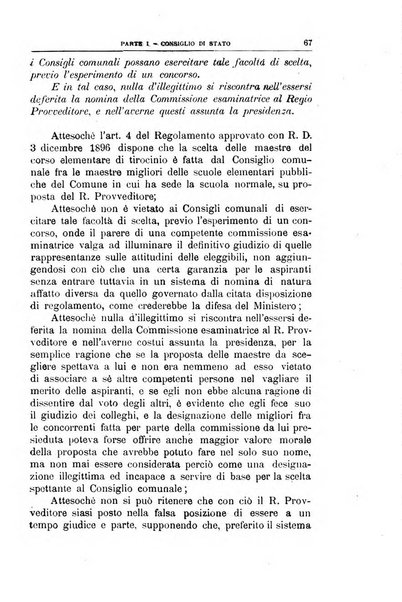 La giustizia amministrativa raccolta di decisioni e pareri del Consiglio di Stato, decisioni della Corte dei conti, sentenze della Cassazione di Roma, e decisioni delle Giunte provinciali amministrative