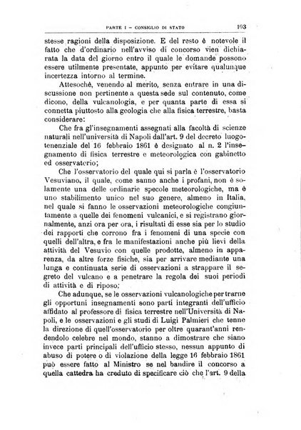 La giustizia amministrativa raccolta di decisioni e pareri del Consiglio di Stato, decisioni della Corte dei conti, sentenze della Cassazione di Roma, e decisioni delle Giunte provinciali amministrative