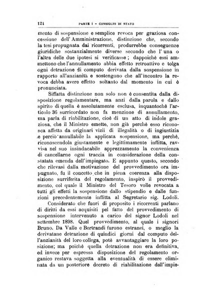 La giustizia amministrativa raccolta di decisioni e pareri del Consiglio di Stato, decisioni della Corte dei conti, sentenze della Cassazione di Roma, e decisioni delle Giunte provinciali amministrative