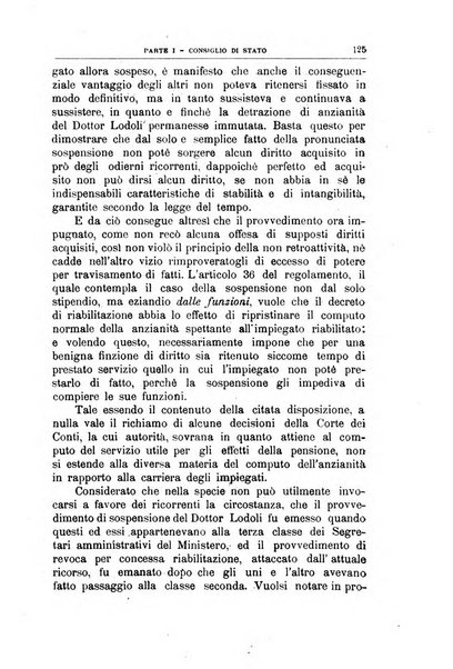 La giustizia amministrativa raccolta di decisioni e pareri del Consiglio di Stato, decisioni della Corte dei conti, sentenze della Cassazione di Roma, e decisioni delle Giunte provinciali amministrative