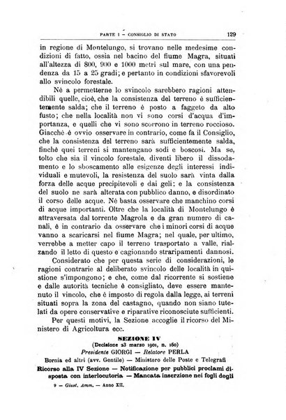 La giustizia amministrativa raccolta di decisioni e pareri del Consiglio di Stato, decisioni della Corte dei conti, sentenze della Cassazione di Roma, e decisioni delle Giunte provinciali amministrative