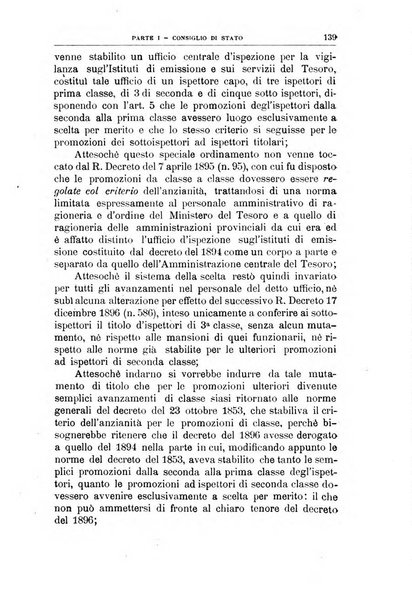 La giustizia amministrativa raccolta di decisioni e pareri del Consiglio di Stato, decisioni della Corte dei conti, sentenze della Cassazione di Roma, e decisioni delle Giunte provinciali amministrative