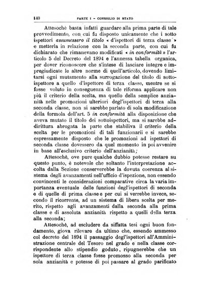 La giustizia amministrativa raccolta di decisioni e pareri del Consiglio di Stato, decisioni della Corte dei conti, sentenze della Cassazione di Roma, e decisioni delle Giunte provinciali amministrative