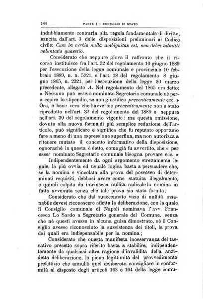 La giustizia amministrativa raccolta di decisioni e pareri del Consiglio di Stato, decisioni della Corte dei conti, sentenze della Cassazione di Roma, e decisioni delle Giunte provinciali amministrative