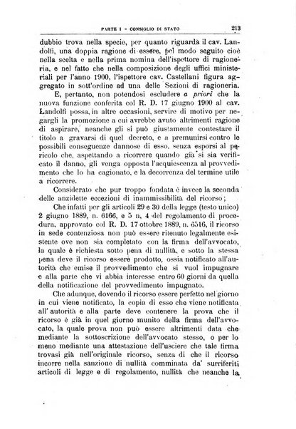 La giustizia amministrativa raccolta di decisioni e pareri del Consiglio di Stato, decisioni della Corte dei conti, sentenze della Cassazione di Roma, e decisioni delle Giunte provinciali amministrative