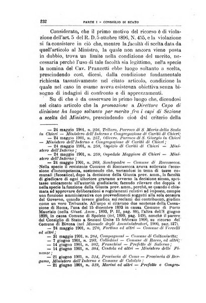 La giustizia amministrativa raccolta di decisioni e pareri del Consiglio di Stato, decisioni della Corte dei conti, sentenze della Cassazione di Roma, e decisioni delle Giunte provinciali amministrative