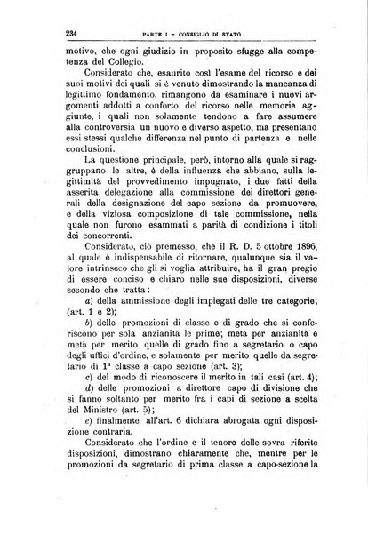 La giustizia amministrativa raccolta di decisioni e pareri del Consiglio di Stato, decisioni della Corte dei conti, sentenze della Cassazione di Roma, e decisioni delle Giunte provinciali amministrative