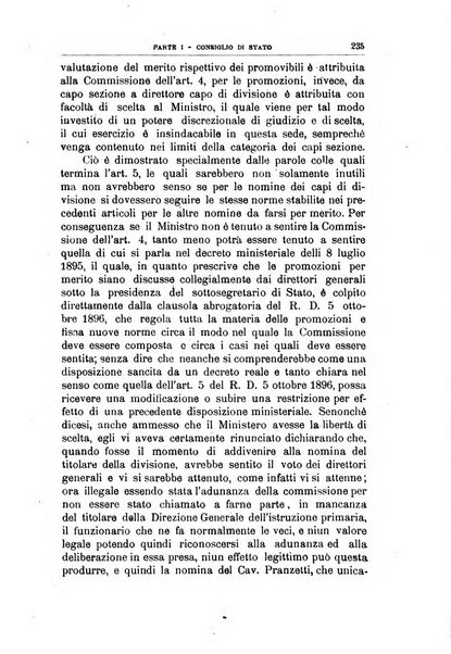 La giustizia amministrativa raccolta di decisioni e pareri del Consiglio di Stato, decisioni della Corte dei conti, sentenze della Cassazione di Roma, e decisioni delle Giunte provinciali amministrative