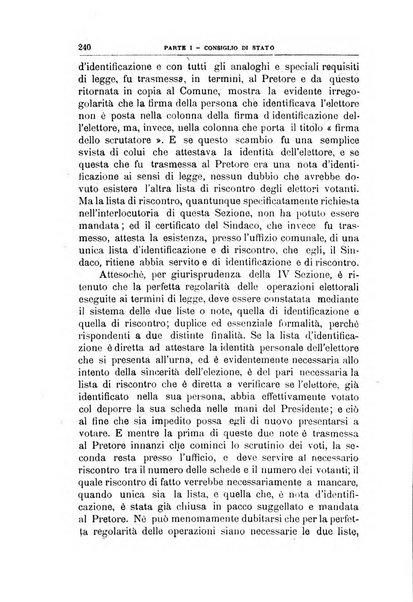 La giustizia amministrativa raccolta di decisioni e pareri del Consiglio di Stato, decisioni della Corte dei conti, sentenze della Cassazione di Roma, e decisioni delle Giunte provinciali amministrative