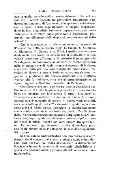 La giustizia amministrativa raccolta di decisioni e pareri del Consiglio di Stato, decisioni della Corte dei conti, sentenze della Cassazione di Roma, e decisioni delle Giunte provinciali amministrative