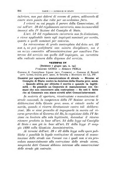 La giustizia amministrativa raccolta di decisioni e pareri del Consiglio di Stato, decisioni della Corte dei conti, sentenze della Cassazione di Roma, e decisioni delle Giunte provinciali amministrative