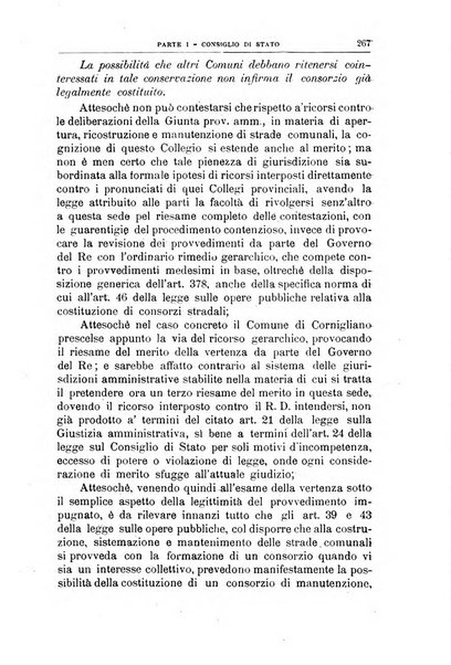 La giustizia amministrativa raccolta di decisioni e pareri del Consiglio di Stato, decisioni della Corte dei conti, sentenze della Cassazione di Roma, e decisioni delle Giunte provinciali amministrative