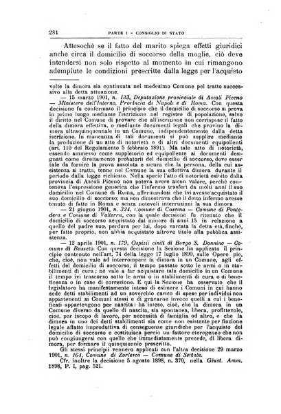 La giustizia amministrativa raccolta di decisioni e pareri del Consiglio di Stato, decisioni della Corte dei conti, sentenze della Cassazione di Roma, e decisioni delle Giunte provinciali amministrative