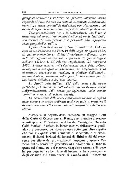 La giustizia amministrativa raccolta di decisioni e pareri del Consiglio di Stato, decisioni della Corte dei conti, sentenze della Cassazione di Roma, e decisioni delle Giunte provinciali amministrative