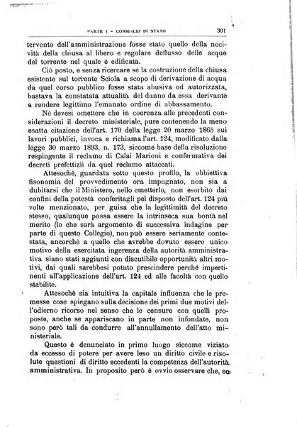 La giustizia amministrativa raccolta di decisioni e pareri del Consiglio di Stato, decisioni della Corte dei conti, sentenze della Cassazione di Roma, e decisioni delle Giunte provinciali amministrative