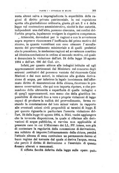 La giustizia amministrativa raccolta di decisioni e pareri del Consiglio di Stato, decisioni della Corte dei conti, sentenze della Cassazione di Roma, e decisioni delle Giunte provinciali amministrative