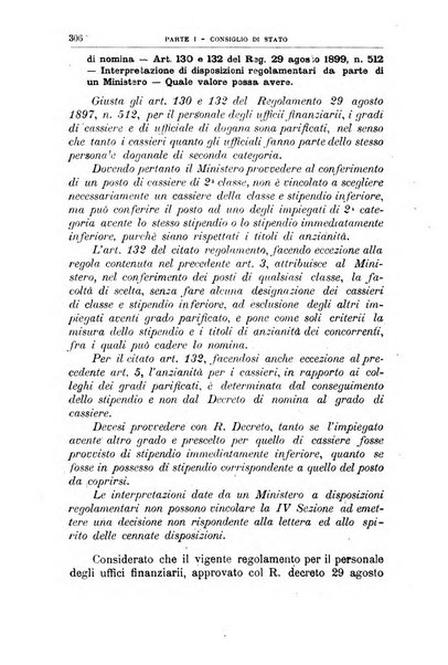 La giustizia amministrativa raccolta di decisioni e pareri del Consiglio di Stato, decisioni della Corte dei conti, sentenze della Cassazione di Roma, e decisioni delle Giunte provinciali amministrative