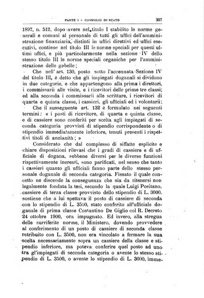 La giustizia amministrativa raccolta di decisioni e pareri del Consiglio di Stato, decisioni della Corte dei conti, sentenze della Cassazione di Roma, e decisioni delle Giunte provinciali amministrative