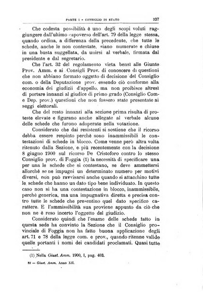 La giustizia amministrativa raccolta di decisioni e pareri del Consiglio di Stato, decisioni della Corte dei conti, sentenze della Cassazione di Roma, e decisioni delle Giunte provinciali amministrative