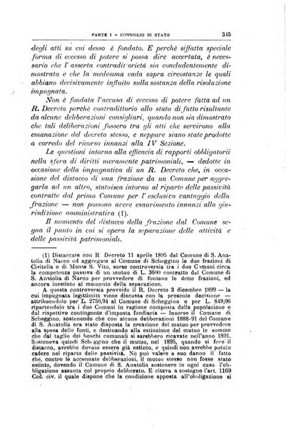 La giustizia amministrativa raccolta di decisioni e pareri del Consiglio di Stato, decisioni della Corte dei conti, sentenze della Cassazione di Roma, e decisioni delle Giunte provinciali amministrative