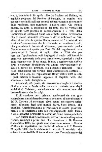 La giustizia amministrativa raccolta di decisioni e pareri del Consiglio di Stato, decisioni della Corte dei conti, sentenze della Cassazione di Roma, e decisioni delle Giunte provinciali amministrative