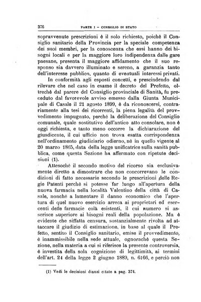 La giustizia amministrativa raccolta di decisioni e pareri del Consiglio di Stato, decisioni della Corte dei conti, sentenze della Cassazione di Roma, e decisioni delle Giunte provinciali amministrative