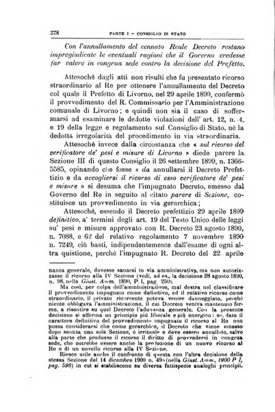 La giustizia amministrativa raccolta di decisioni e pareri del Consiglio di Stato, decisioni della Corte dei conti, sentenze della Cassazione di Roma, e decisioni delle Giunte provinciali amministrative